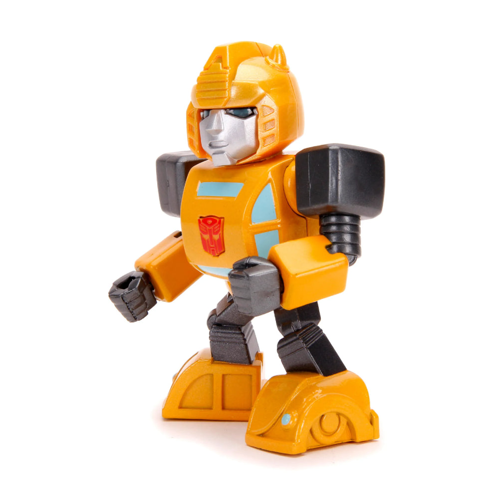 Figura de acción de Bumblebee de Transformers G1 de 4" de Jada Toys, color amarillo