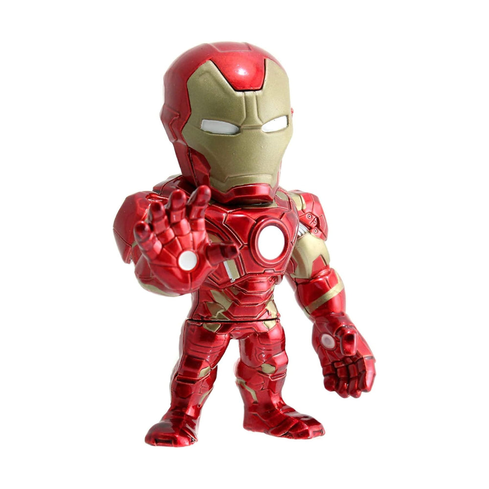 Jada Toys Marvel Avengers 4" Iron Man Die-cast Figure - Red