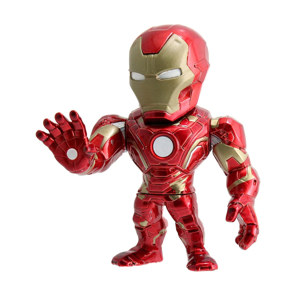 Jada Toys Marvel Avengers 4" Iron Man Die-cast Figure - Red