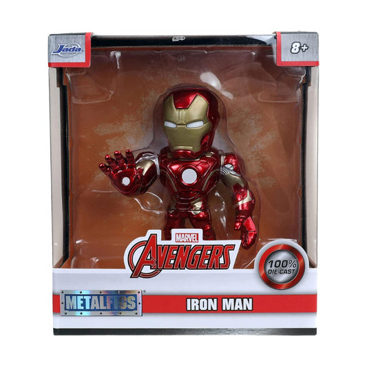 Jada Toys Marvel Avengers 4" Iron Man Die-cast Figure - Red