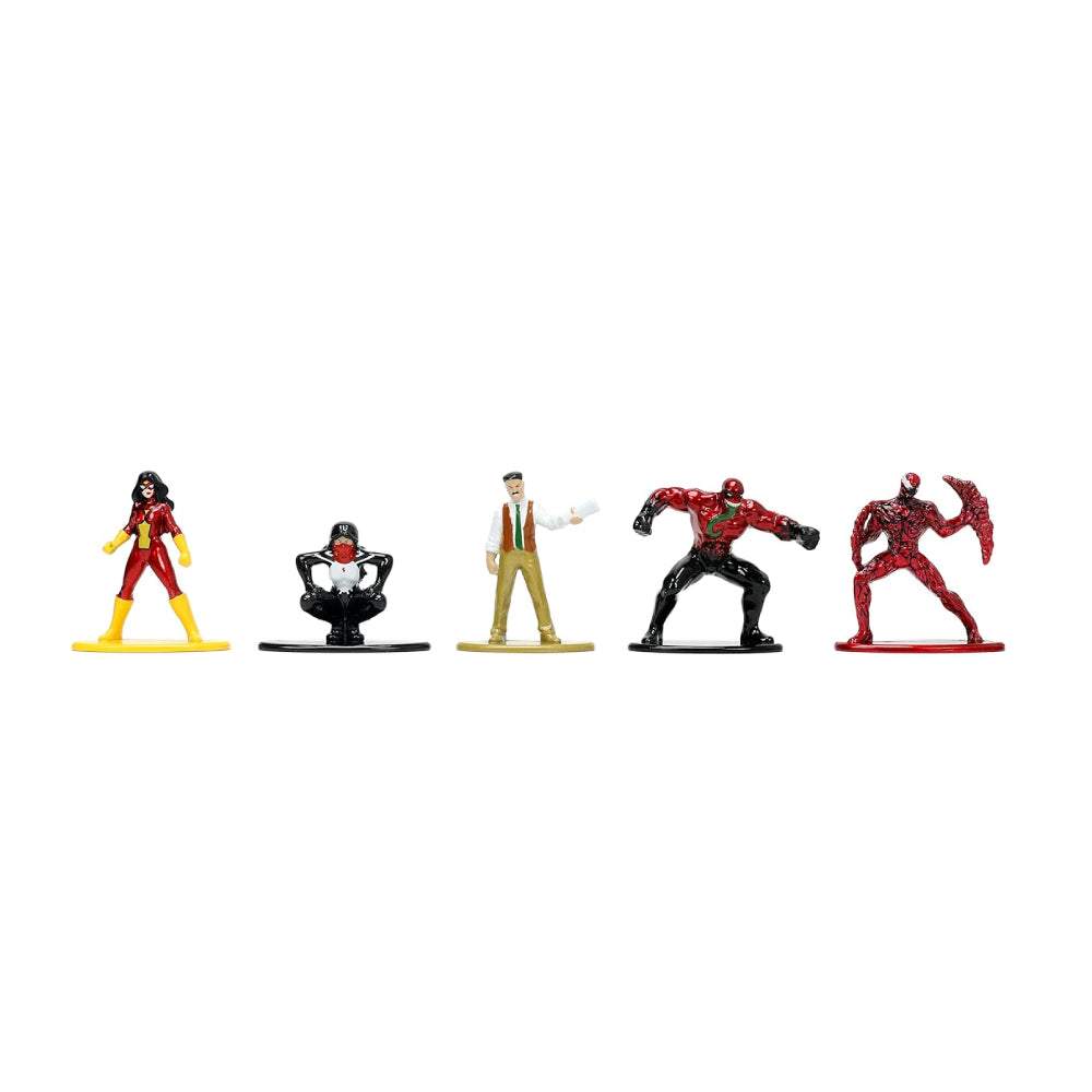 Figuras de Spider-Man de Marvel de Jada Toys (juego de 18)