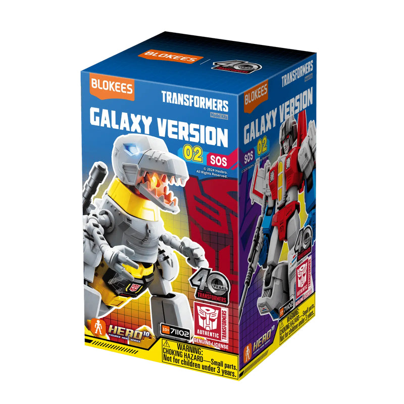 Blokees Transformers Galaxy Version 02 SOS Model Kit - Assorted
