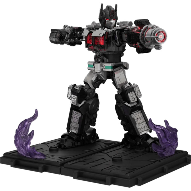 Blokees Transformers Classic Class 08 Rise of the Beasts Nemesis Prime Model Kit (72-Pieces) - Gray/Black