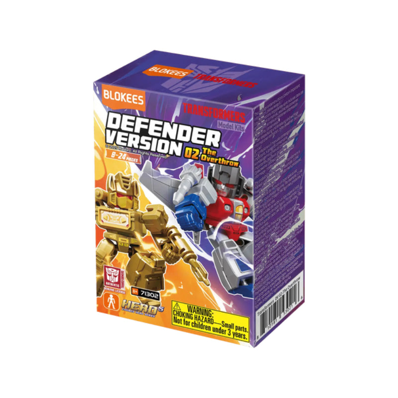 Blokees Transformers Defender Version 02 The Overthrow Model Kit - Assortment