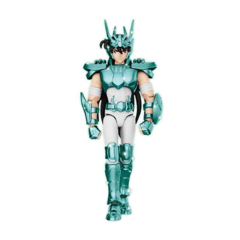 Blokees Saint Seiya Champion Class 09 Dragon Shiryu Model Kit - White/Green