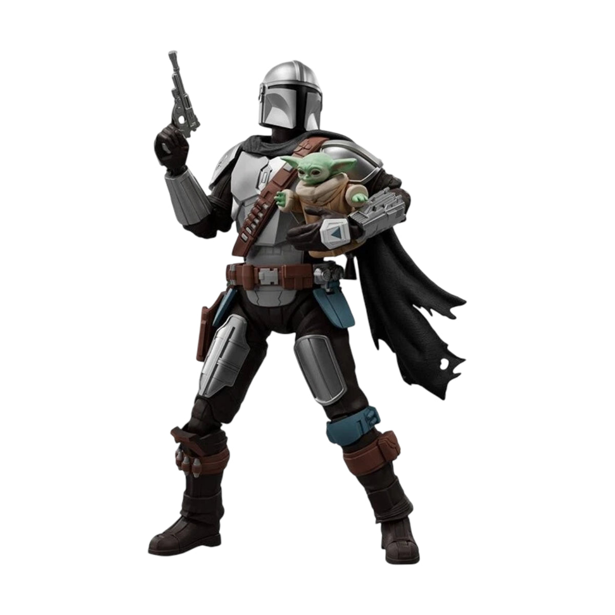 Blokees Star Wars The Mandalorian Champion Class 05 Din Djarin & Grogu Model Kit (121-Pieces)