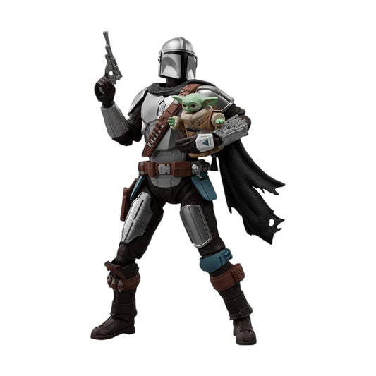 Blokees Star Wars The Mandalorian Champion Class 05 Din Djarin & Grogu Model Kit (121-Pieces)
