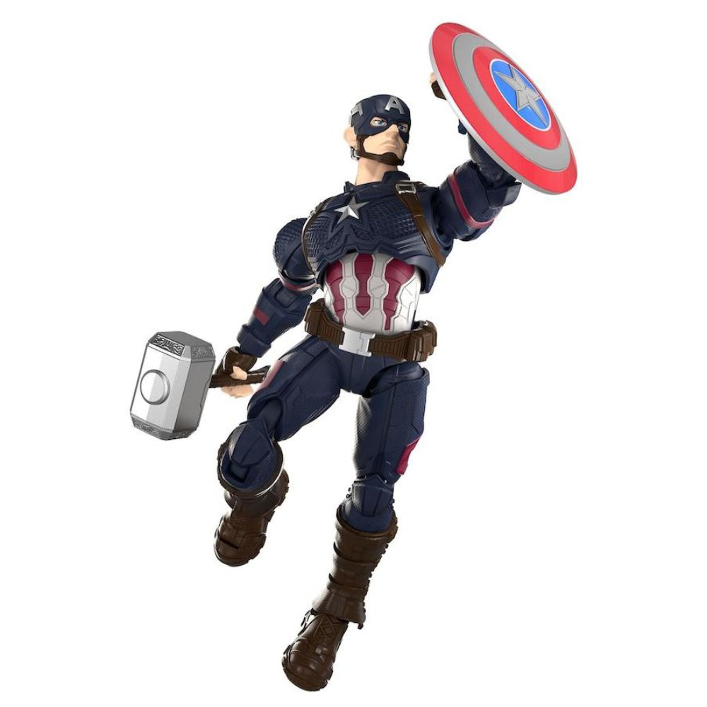 Blokees Marvel The Infinity Saga Champion Class 5.3" Captain America Model Kit - Blue