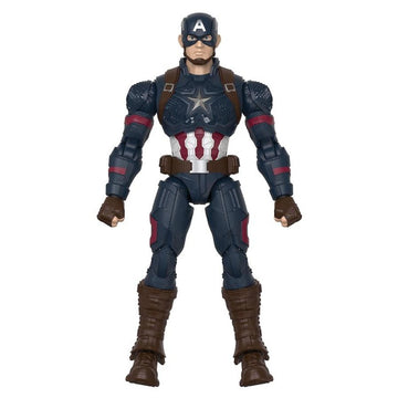 Blokees Marvel The Infinity Saga Champion Class 5.3" Captain America Model Kit - Blue