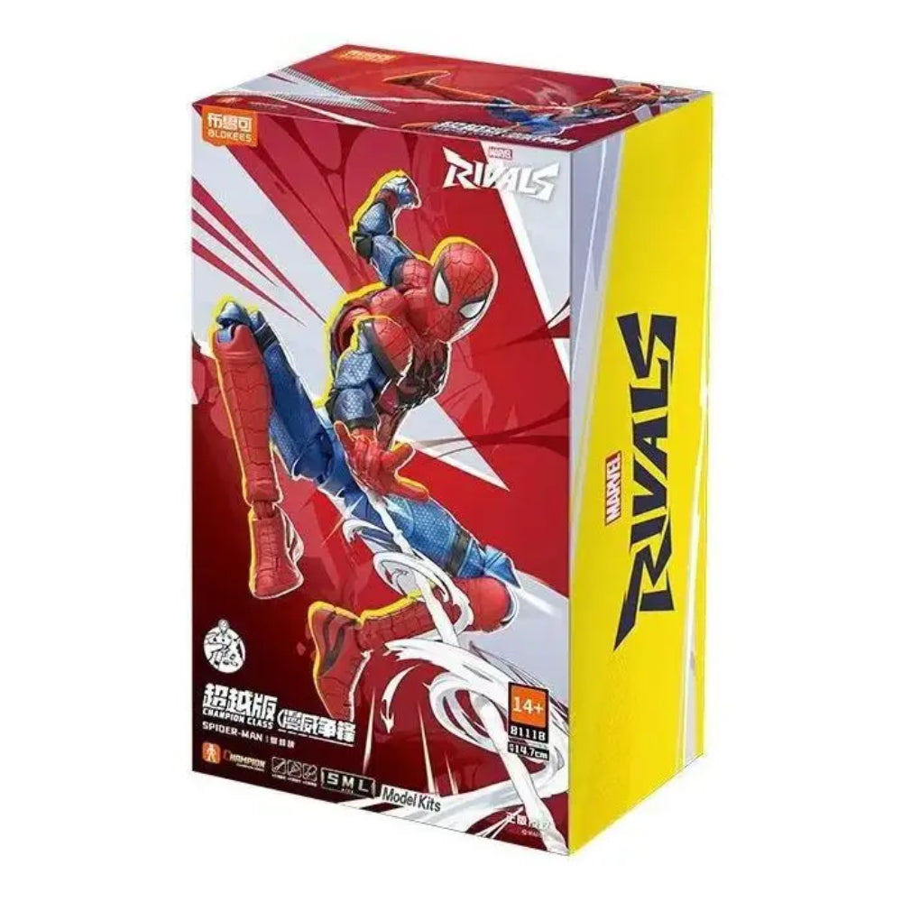Blokees Marvel The Infinity Saga Champion Class 5.7" Spiderman Model Kit - Red