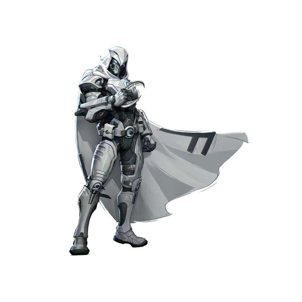 Blokees Marvel Rivals Champion Class 10 Moon Knight Model Kit (104-Pieces)