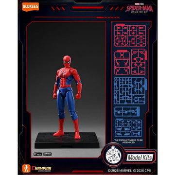 Blokees Marvel Rivals Champion Class 13 Brand New Day Spider Man Model Kit (97-Pieces)