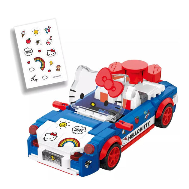 Sanrio Hello Kitty Brickcraft Custom Convertible Building Toy Set