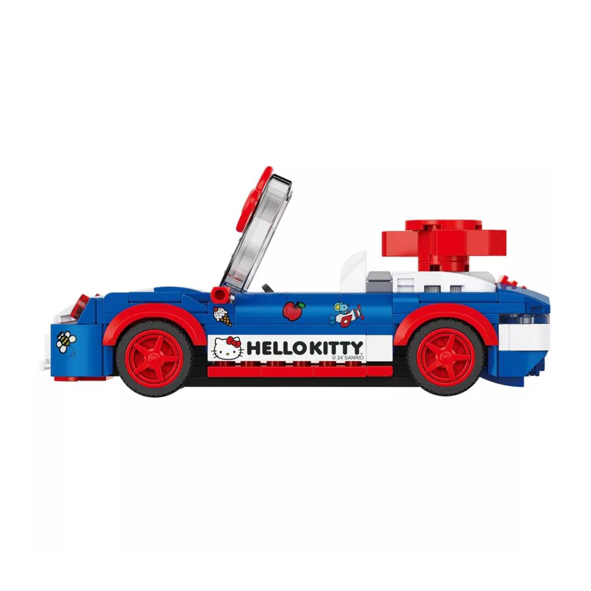 Sanrio Hello Kitty Brickcraft Custom Convertible Building Toy Set