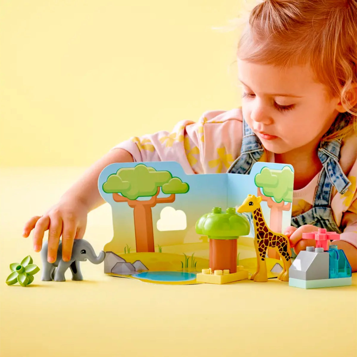 LEGO Duplo Wild Animals of Africa Building Toy Set (10-Pieces)