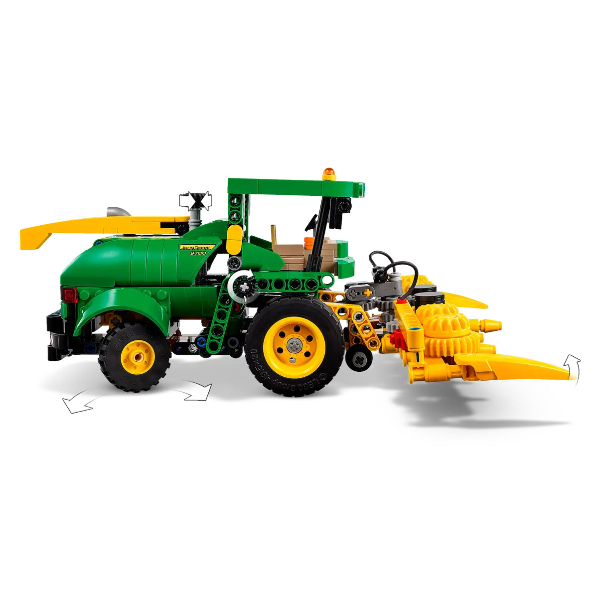 LEGO Technic John Deere 9700 Forage Harvester Tractor Building Toy Set (559-Pieces)