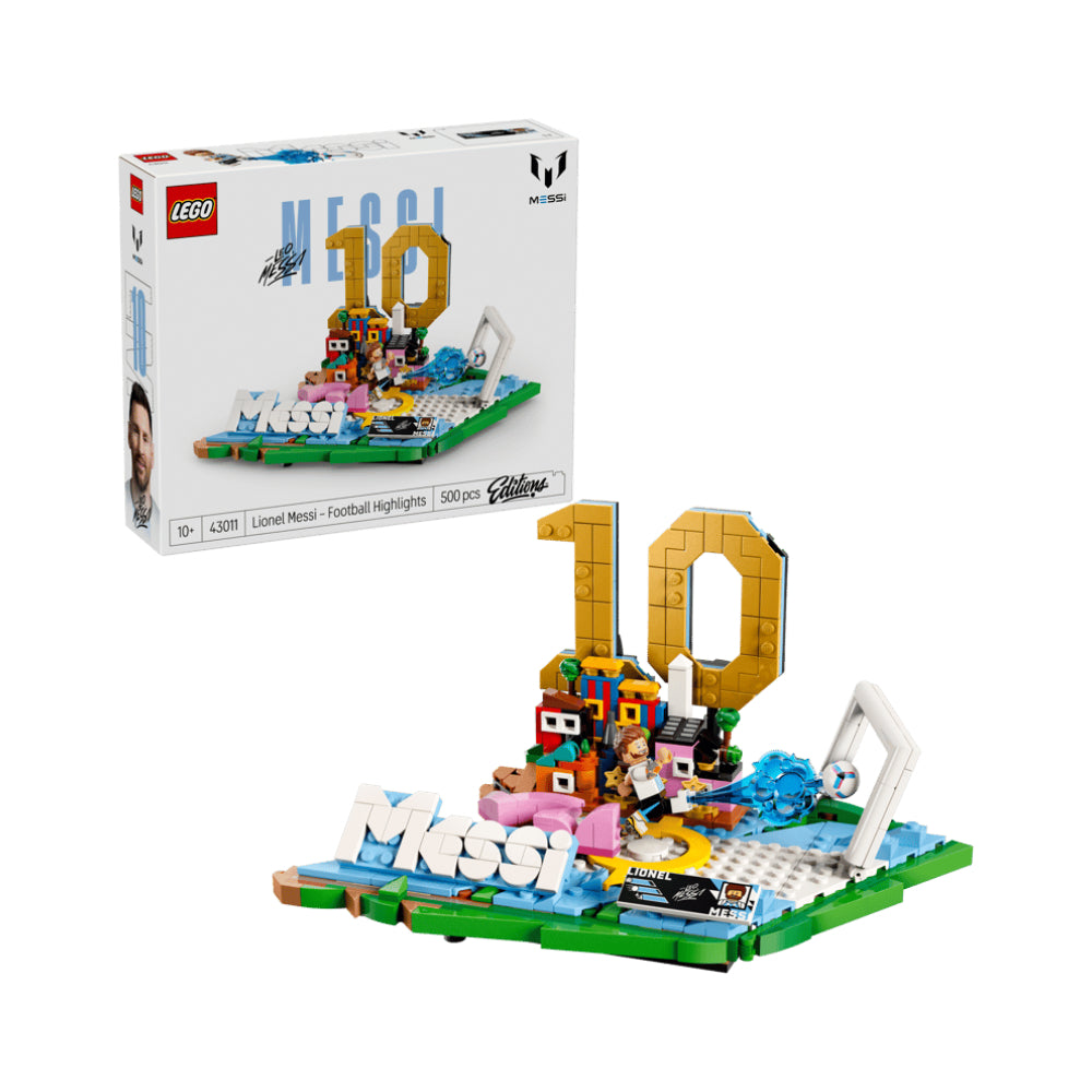 LEGO Lionel Messi Soccer Highlights Building Toy Set (500-Pieces)