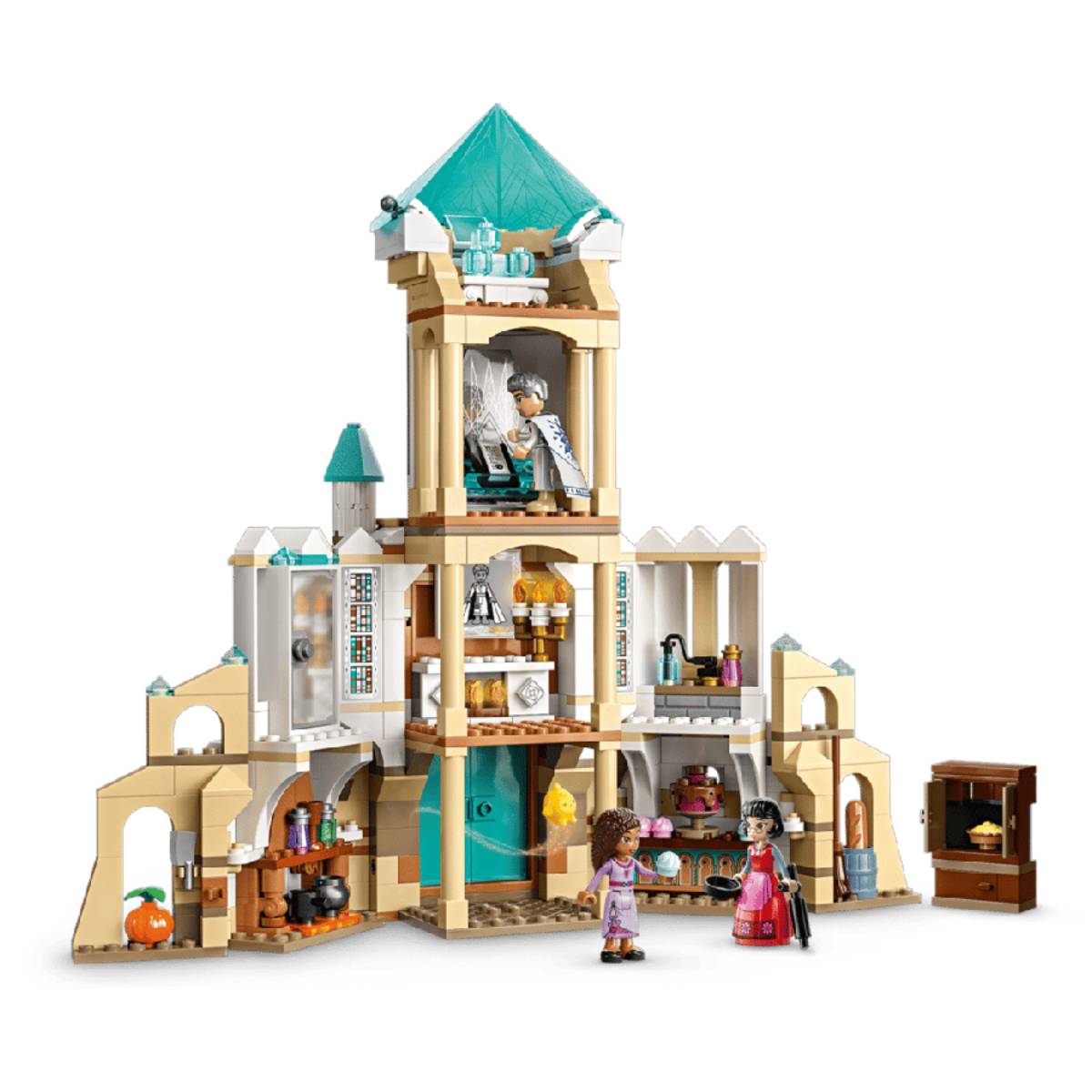 Juego de construcción LEGO Disney Princess: Castillo del Rey Magnífico (613 piezas)