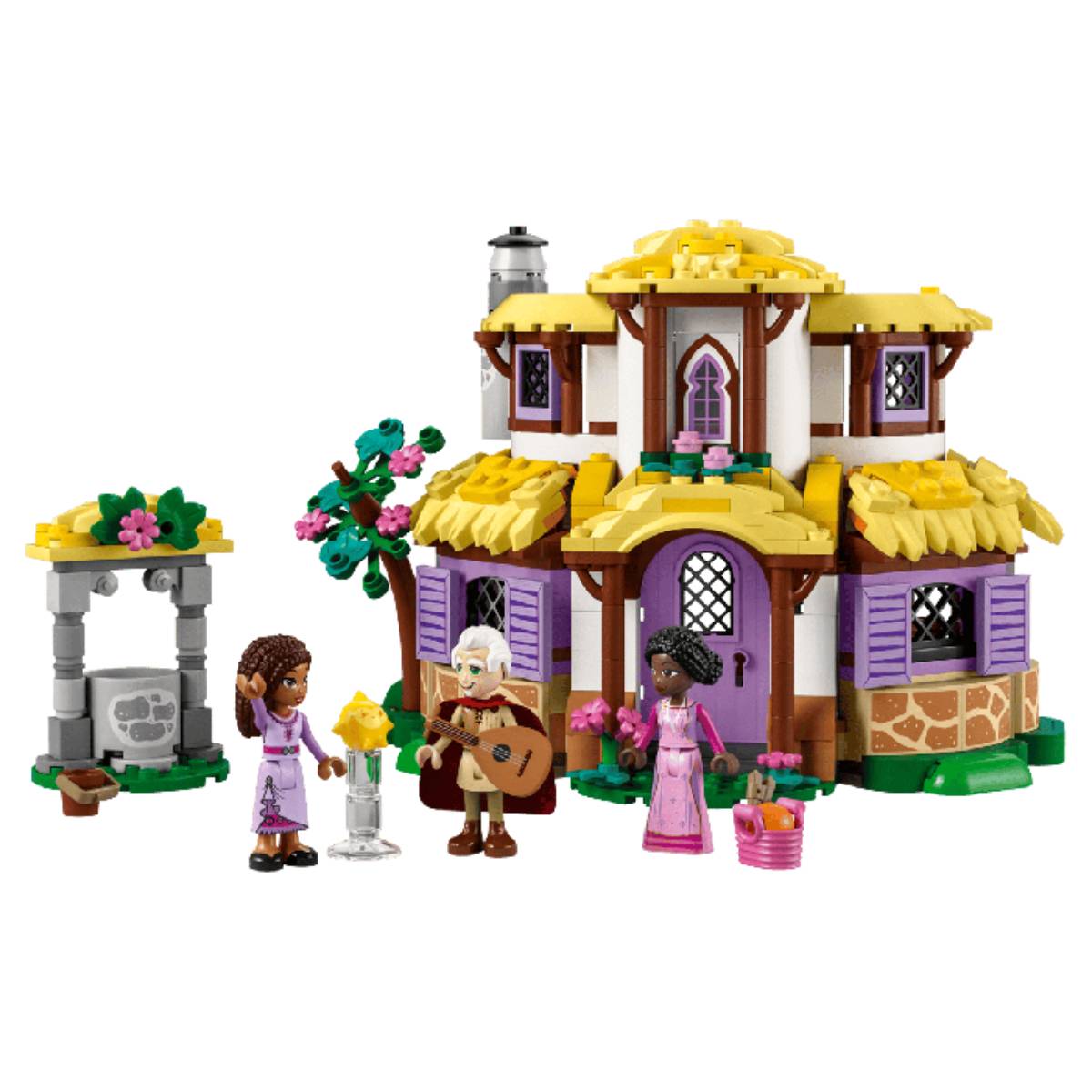 LEGO Disney Princess Asha Cottage Building Toy Set (509-Pieces)