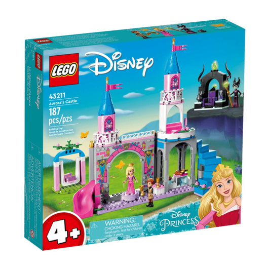 Juego de construcción LEGO Disney Princess Aurora's Castle (187 piezas)