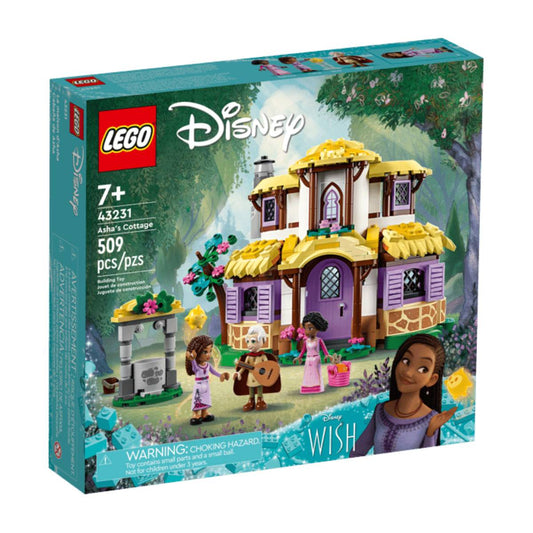 Juego de construcción LEGO Disney Princess Asha's Cottage (509 piezas)