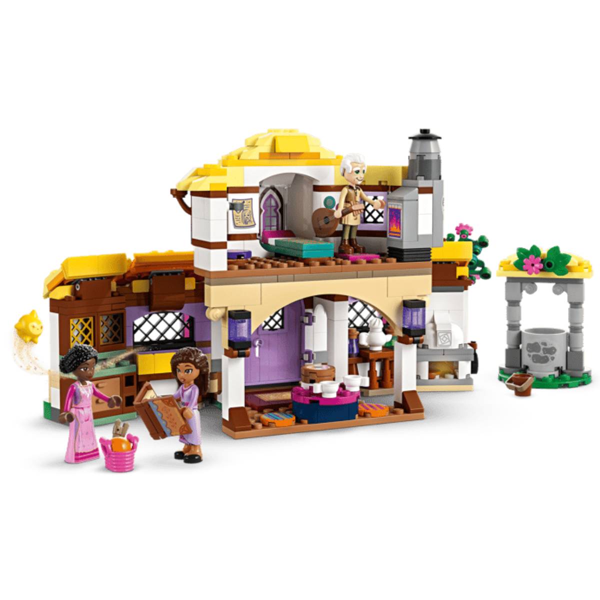 LEGO Disney Princess Asha Cottage Building Toy Set (509-Pieces)