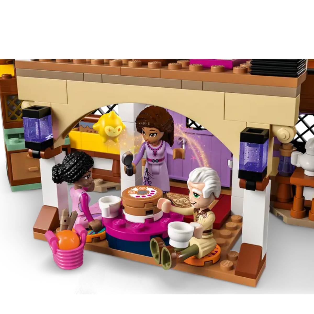LEGO Disney Princess Asha Cottage Building Toy Set (509-Pieces)