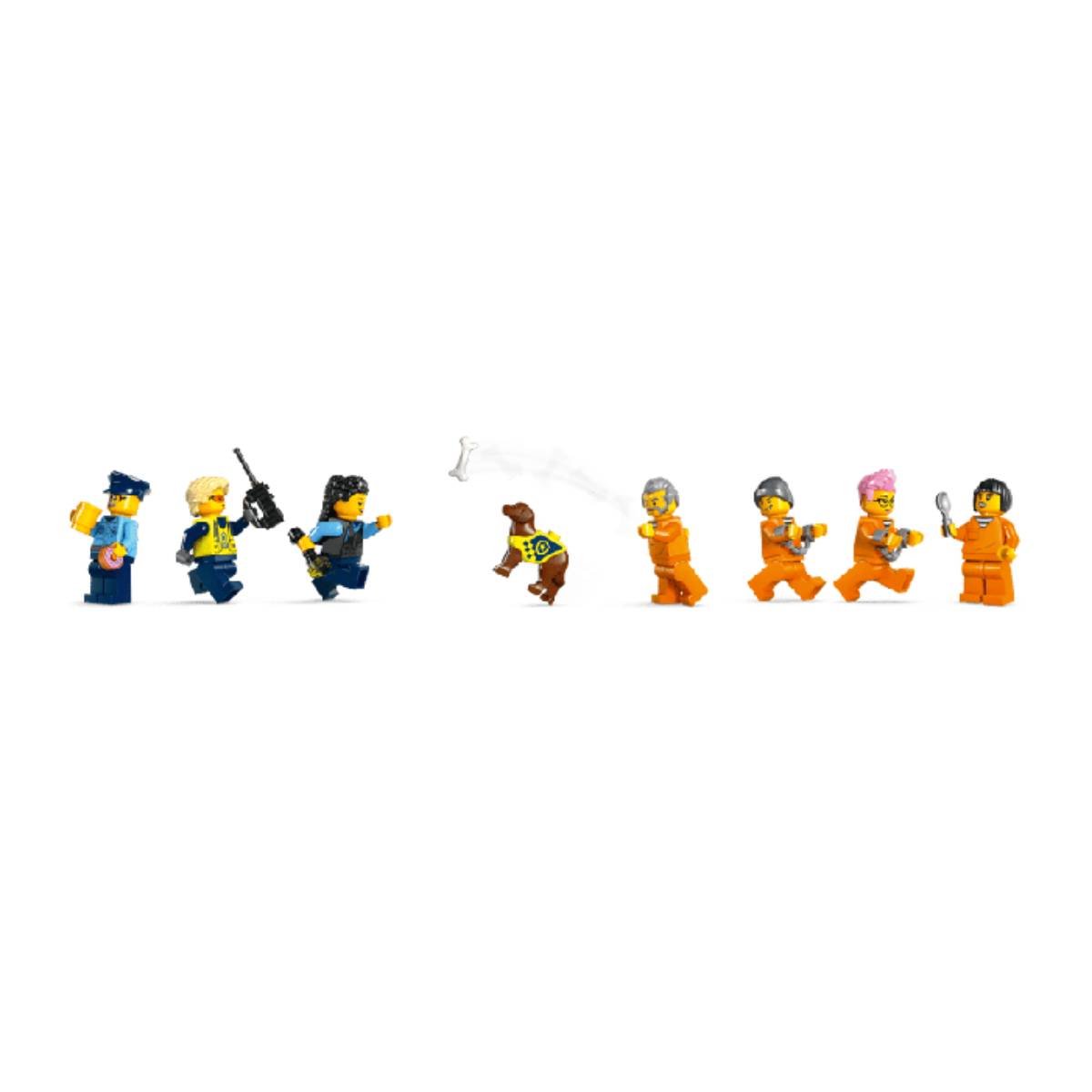 Juego de construcción LEGO City Police Prison Island (980 piezas)