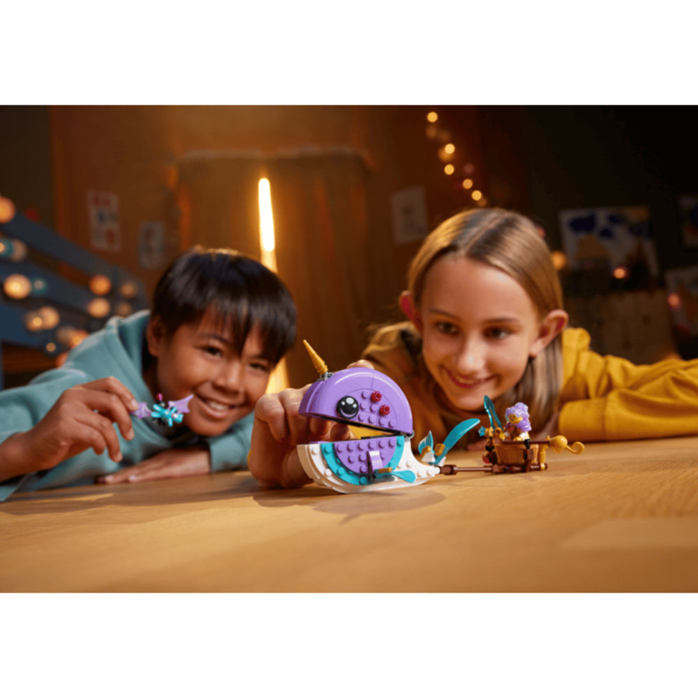 LEGO DREAMZzz Izzie's Narwhal Hot-Air Balloon Building Toy Set (156-Pieces)