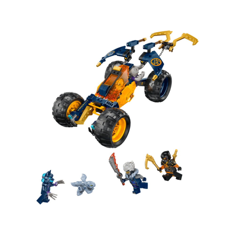 Juego de construcción de coches todoterreno LEGO NINJAGO Arin's Ninja Buggy (267 piezas)