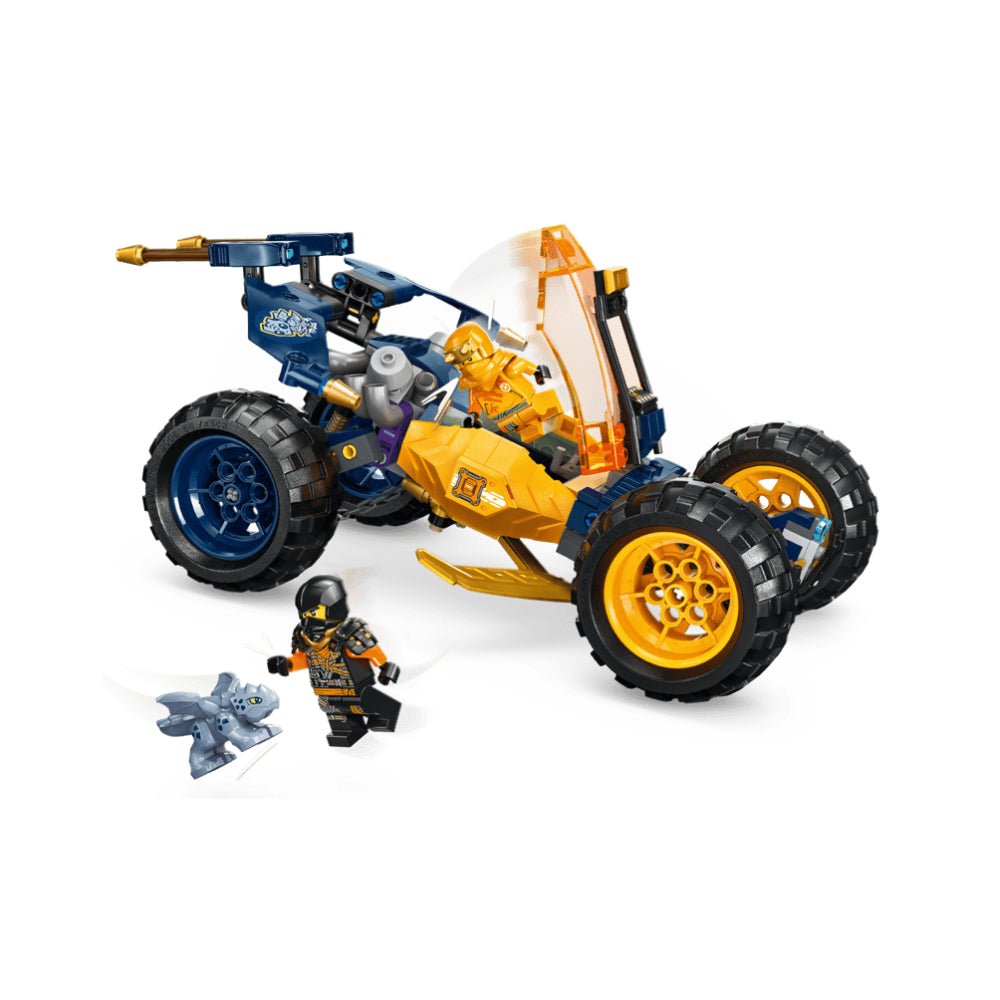 Juego de construcción de coches todoterreno LEGO NINJAGO Arin's Ninja Buggy (267 piezas)