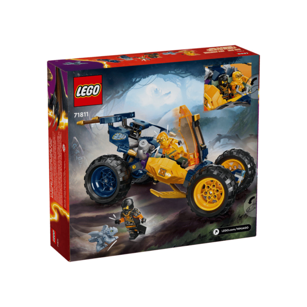 Juego de construcción de coches todoterreno LEGO NINJAGO Arin's Ninja Buggy (267 piezas)
