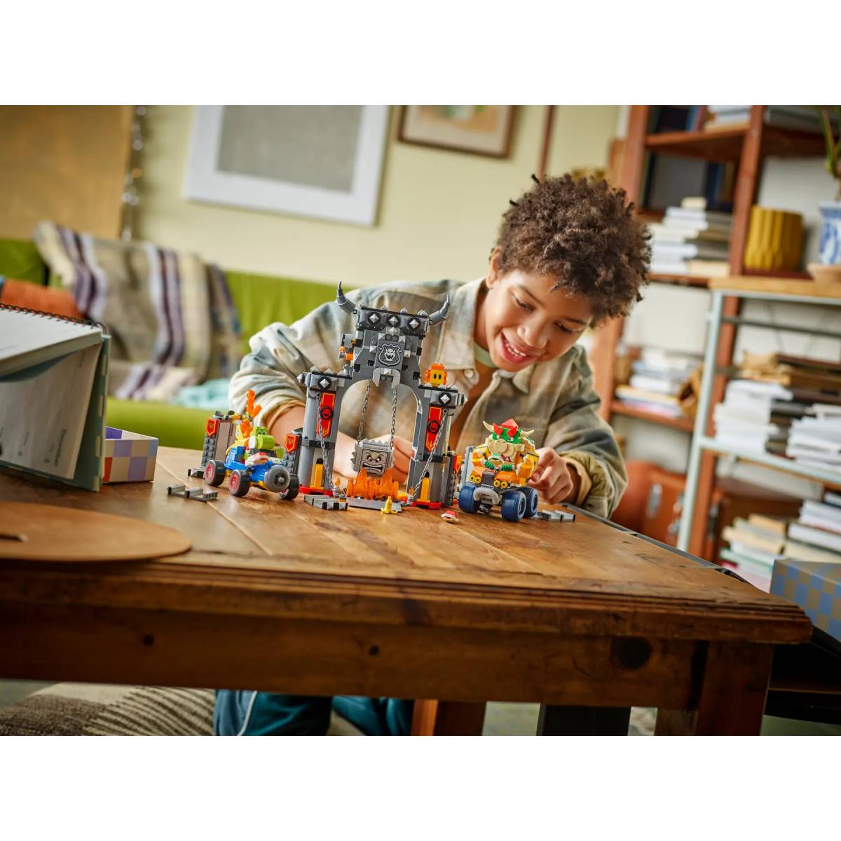 LEGO Mario Kart Bowser's Castle Building Toy Set (1068-Pieces)