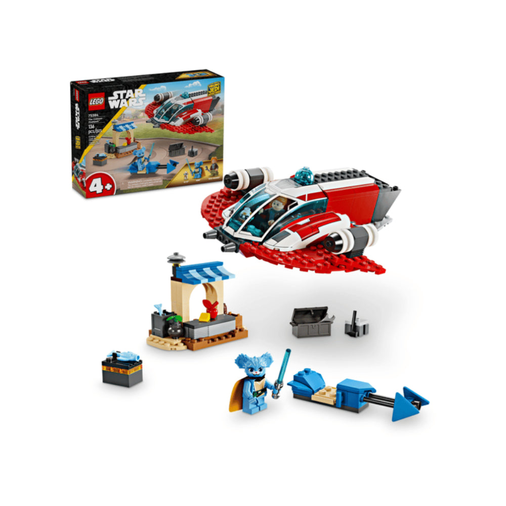 Juego de construcción LEGO Star Wars: El Halcón de Fuego Carmesí (136 piezas)