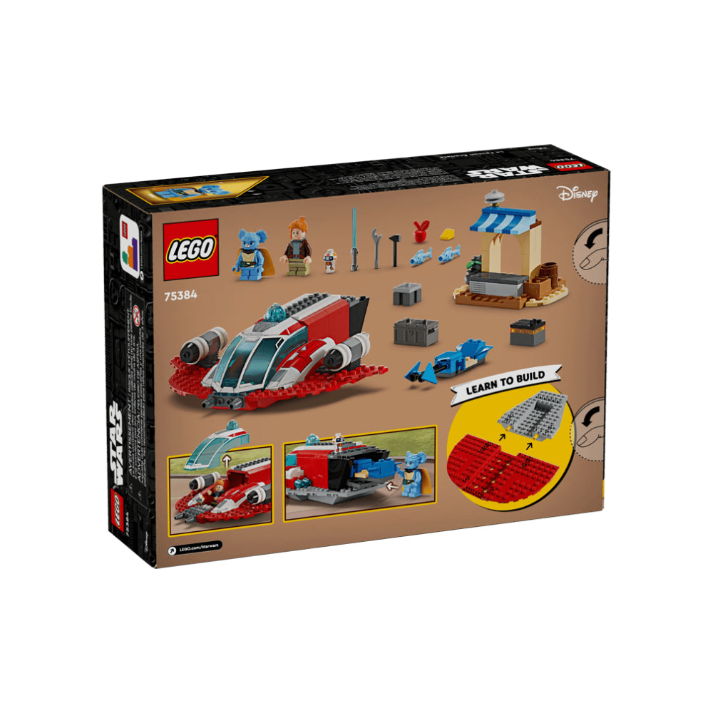 Juego de construcción LEGO Star Wars: El Halcón de Fuego Carmesí (136 piezas)