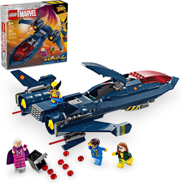 LEGO Marvel X-Men X-Jet Building Toy Set (359-Pieces)