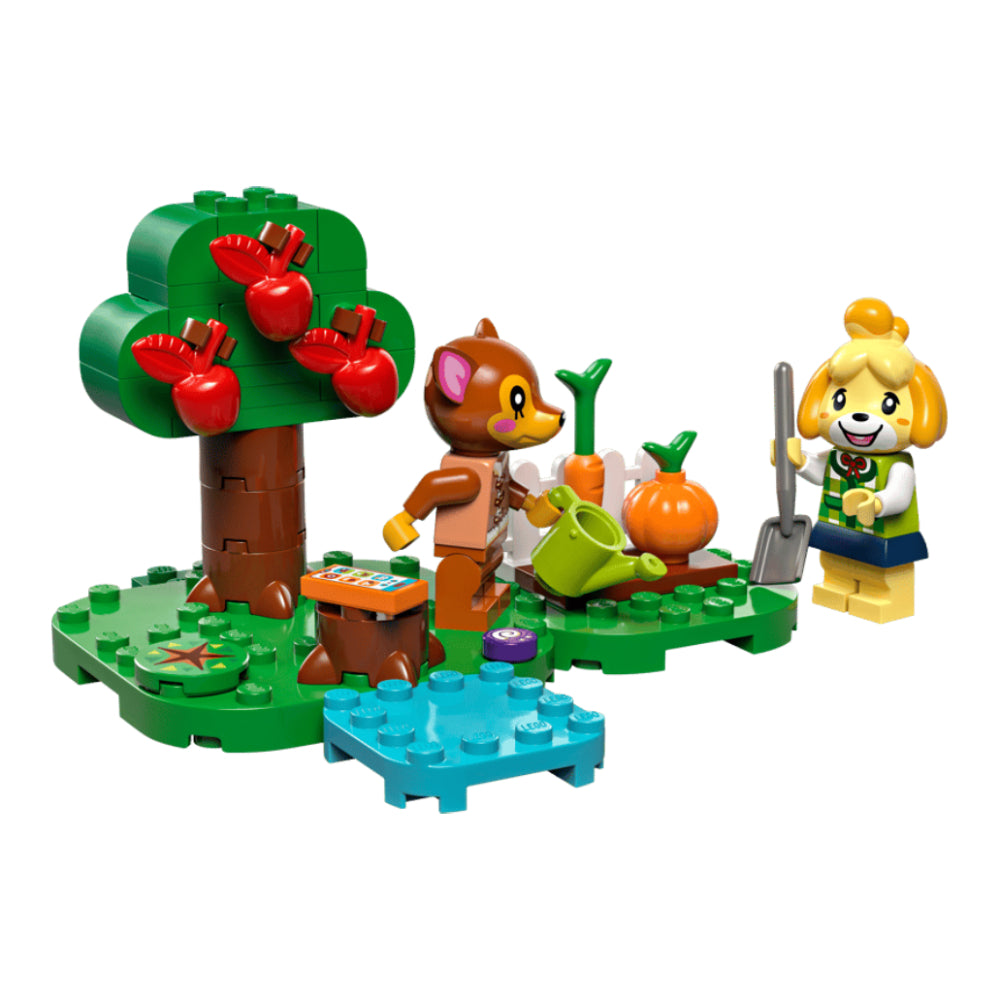 Juego de construcción LEGO Animal Crossing Visita a la casa de Isabelle (389 piezas)