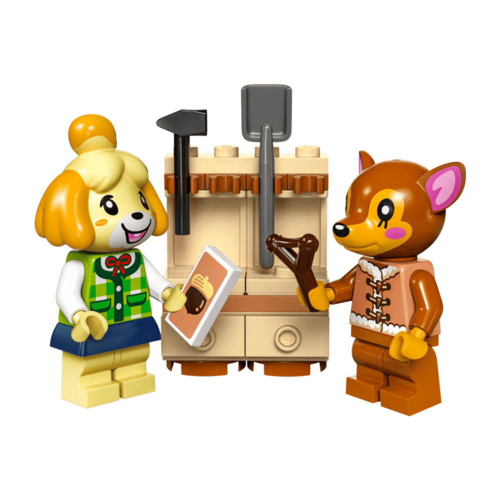 Juego de construcción LEGO Animal Crossing Visita a la casa de Isabelle (389 piezas)
