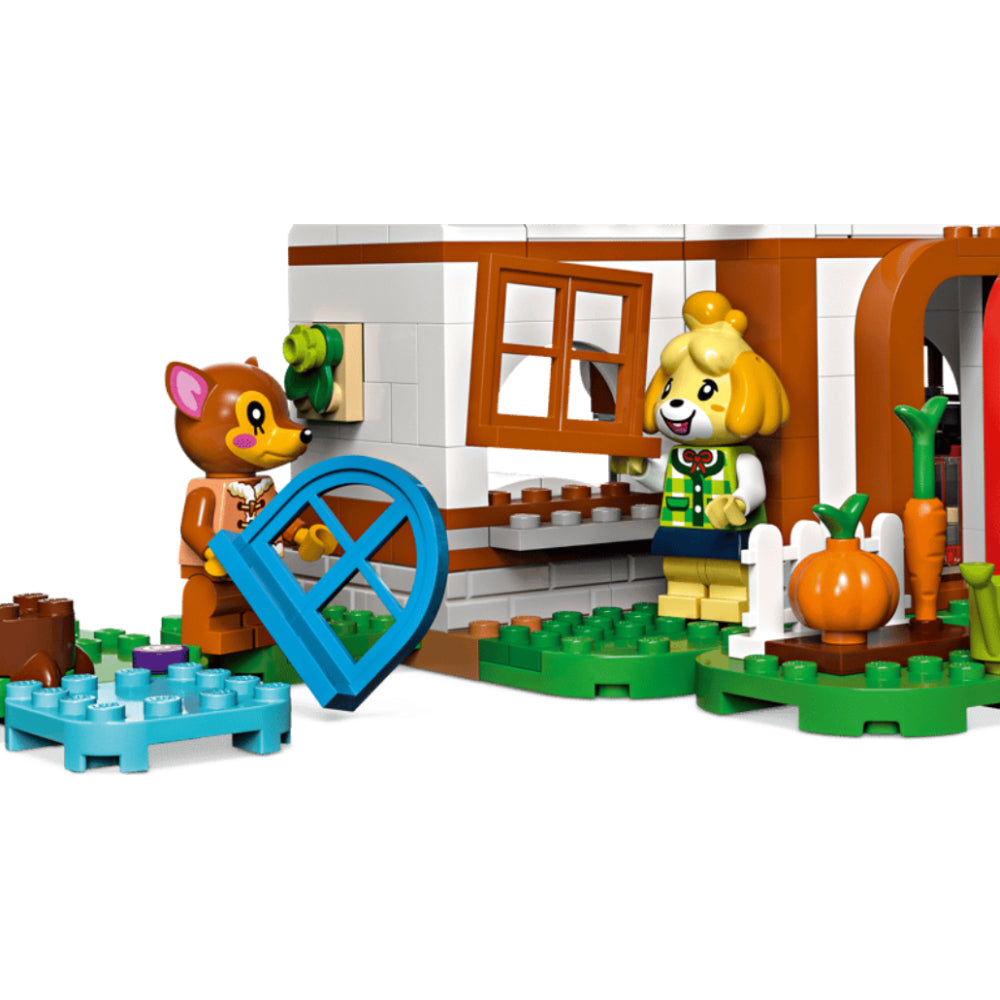 Juego de construcción LEGO Animal Crossing Visita a la casa de Isabelle (389 piezas)