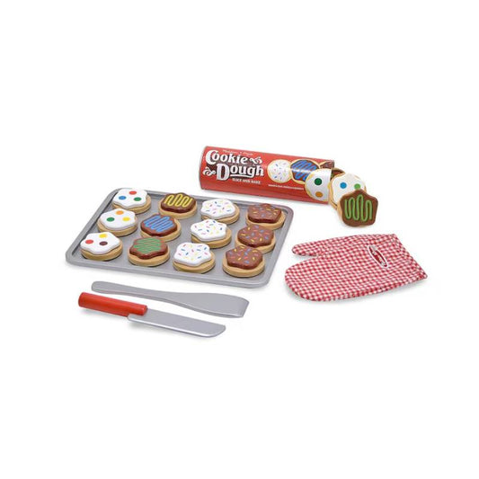 Melissa & Doug Wooden Slice And Bake Cookie Playset