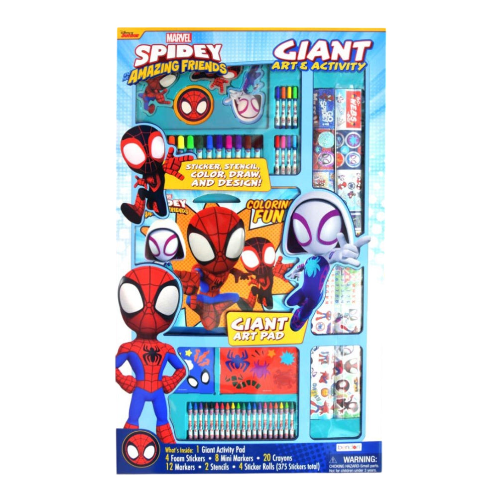 Marvel Spidey Amazing Friends Giant Art and Activity Set
