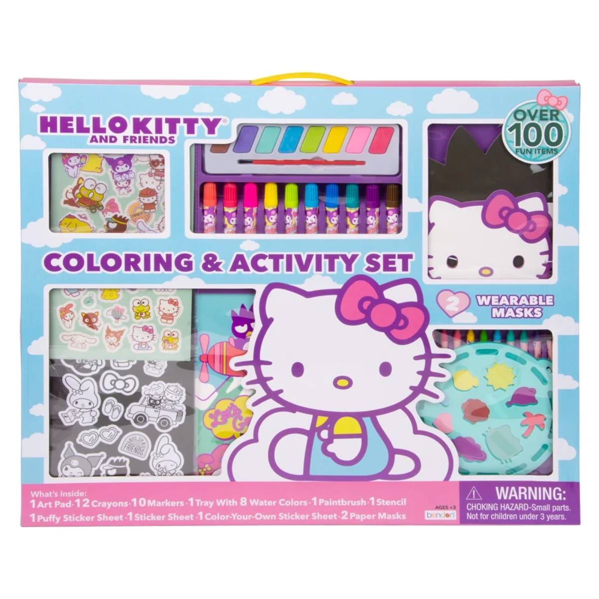 Sanrio Hello Kitty and Friends Coloring & Activity Set