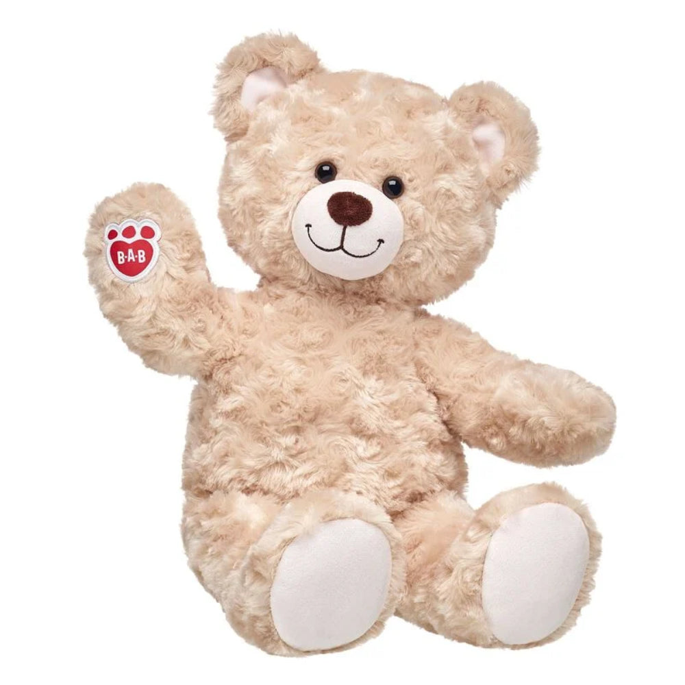 Build-A-Bear 16" Happy Hugs Teddy Bear Plush Toy - Beige