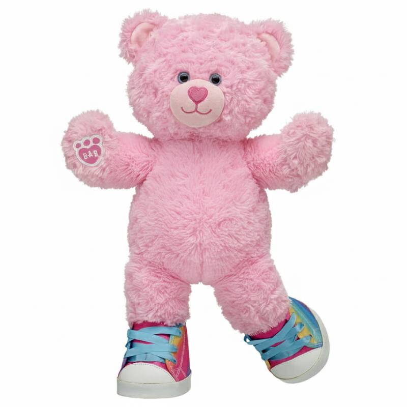 Build-A-Bear Rainbow High-Tops for Teddy Bear
