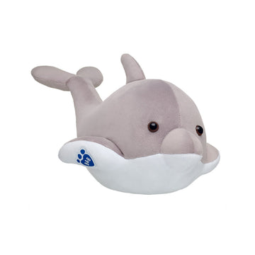 Build-A-Bear 17" Dolphin Stuffed Animal Toy - Gray
