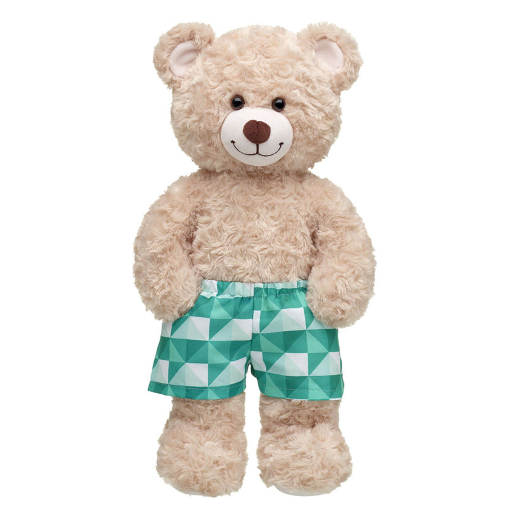 Build-A-Bear Swim Trunk for Teddy Bear - Green