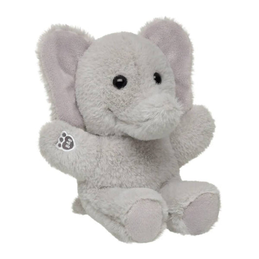 Build-A-Bear 7" Mini Beans Wild Elephant Plush Toy - Gray