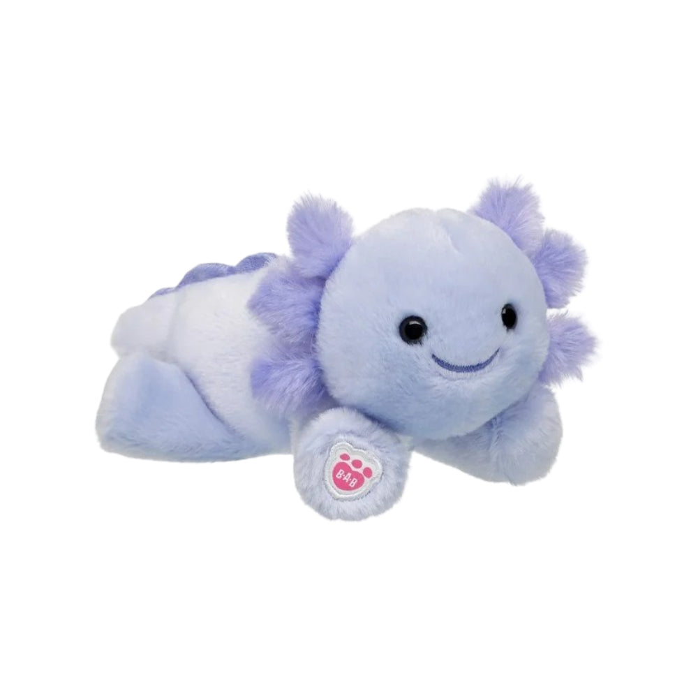 Build-A-Bear 7" Mini Beans Axolotl Plush Toy - Purple