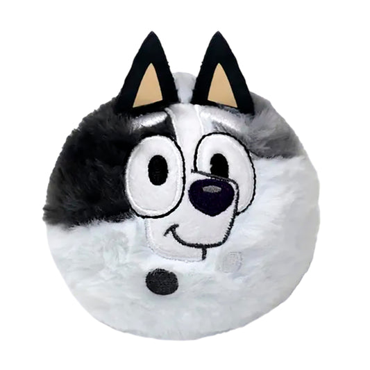 Ty Beanie Bouncer 4" Bluey Muffin Plush Toy - Black/White
