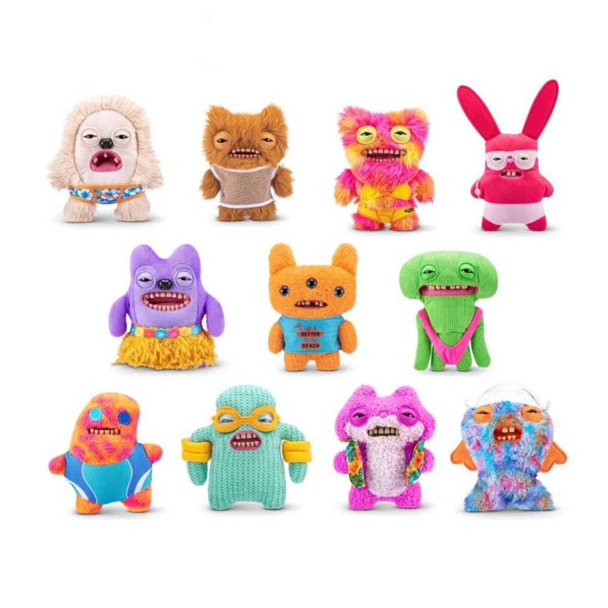 Zuru Fuggler Series 1 Vacay Vibes 9" Plush Toy - Assortment